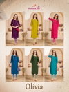 Olivia By Aanchi Fancy Diamond Work Wholesale Long Kurti Suppliers In Mumbai